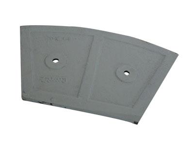 Concrete mixer scraper blade
